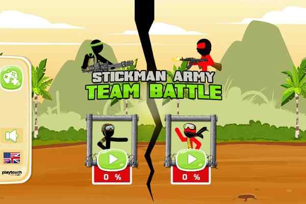 Play Online Stickman Army  Team Battle Game