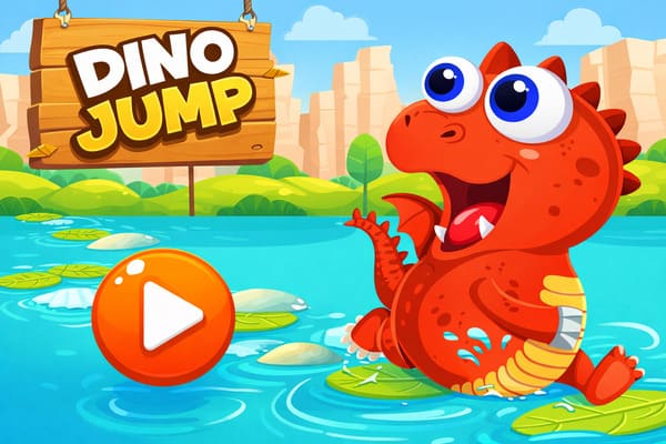 Play Online Dino Jump Game