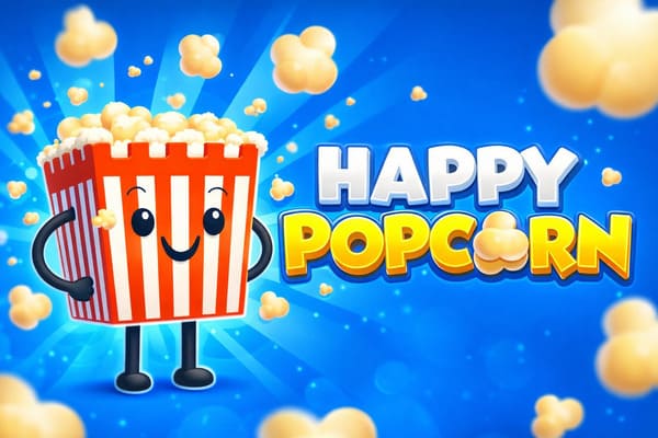 Play Online Happy Popcorn Game Play Online Happy Popcorn Game